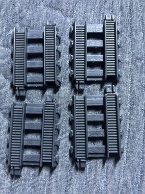 Thomas Train Trackmaster S4 Straight connector  Replacement Part Lot Of 4